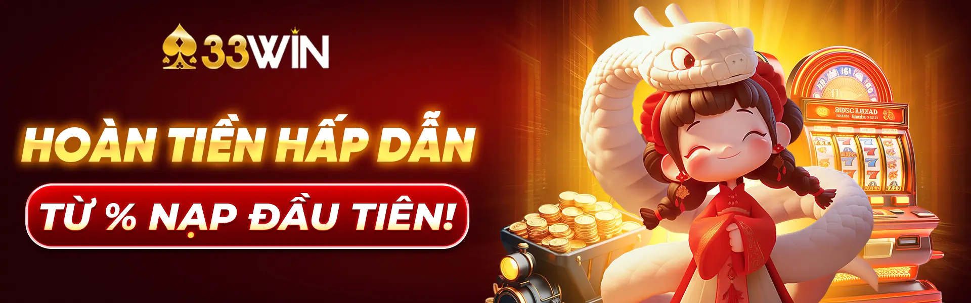 Hoàn tiền nạp đầu 33win